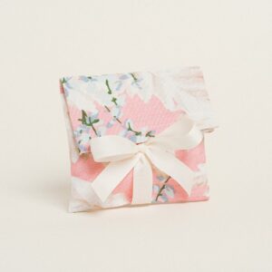 Beauty Home Торбичка с панделка 12 x 17 cm сьомга Пампас
