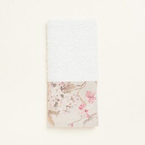 Beauty Home Кърпа 30 x 50 cm Класически Флорален Бежов