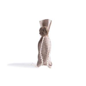 Beauty Home Продълговата торбичка 6 x 19 cm - Бели малки цветя