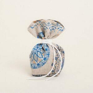 Beauty Home ТОРБИЧКА С ОСНОВА 8 x 12 cm СИНЯ МАНДАЛА
