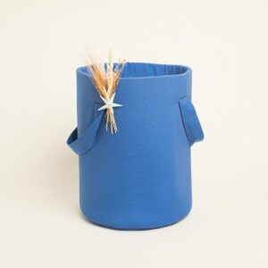 Beauty Home ЧАНТА ЦИЛИНДЪР 43 x 30 cm ЕДНОЦВЕТНА PREMIUM КРАЛСКО СИНЬО