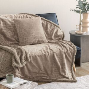 Декоративна калъфка за възглавница Home Décor 45x45 FLO BEIGE