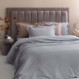 Комплект уголемени чаршафи 240x270 Posh Sateen Сив