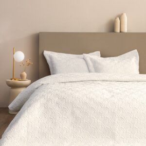 Комплект покривало за легло 240x260 WED104 WHITE