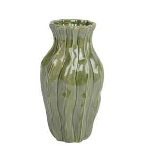 Beauty Home Порцеланова Ваза с Reactive Glaze 14.5 x 26 cm