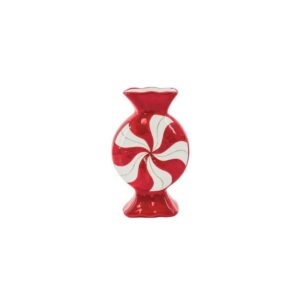 Beauty Home Буркан „карамел“ – Червено/ Бяло 12×6,5x20cm