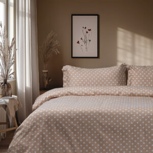 Beauty Home Комплект единичен плик за завивка Art 10101 Fancy 170×250 Бежов
