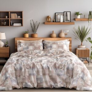 Beauty Home Комплект плик за завивка фланелен единичен Renoir Art 12338 160x240 Бежов