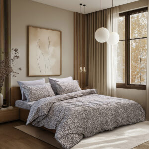 Beauty Home Комплект кувертюра единична Glory Art 12363 160x230 Пясъчен