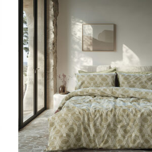 Beauty Home Комплект единична кувертюра Glory Art 12377 160x230 Маслинено зелено