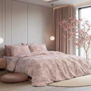 Beauty Home Комплект кувертюра единична Moments Αrt 12569 160x230 Цвят изгнила ябълка