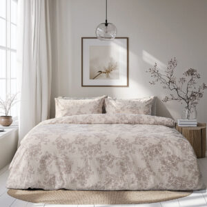 Beauty Home Комплект единична кувертюра Moments Αrt 12570 160x230 Бежов