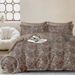 Beauty Home Комплект кувертюра за голяма спалня Memories Art 12688 220x240 Бежов