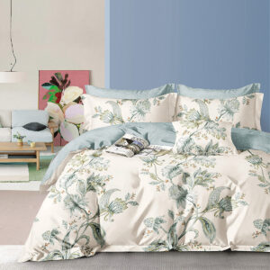 Beauty Home Комплект кувертюра супер двойно Memories Art 12694 220x240 Бежов