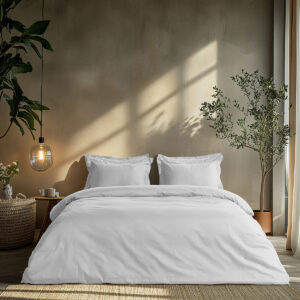 Beauty Home Комплект калъф за завивка супер двойно Art 1700 Harmony 230x250 Бяло