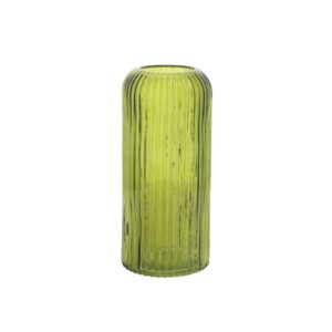Beauty Home Стъклен буркан Zoé – Маслинено зелен Ø8,5x20cm – 920ml