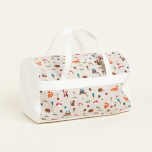 Beauty Home ПЪТНА ЧАНТА ГОРСКИ ЖИВОТНИ 45x30x30cm