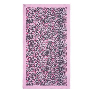 Beauty Home Двулицева плажна кърпа Microfiber Art 2253 90x160 Розов