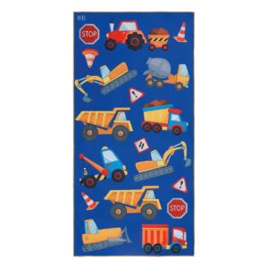 Beauty Home Плажна кърпа двулицева детска Microfiber Аrt 2261 Син