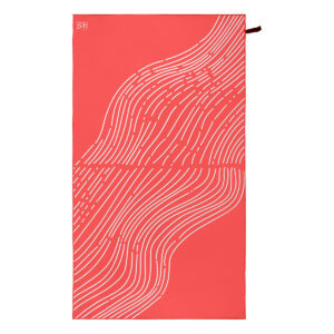 Beauty Home Двулицева плажна кърпа Microfiber 200gsm Art 2292 90x160 Корал