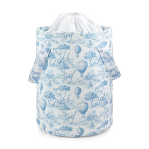 Beauty Home САК ЦИЛИНДЪР 43 x 30 cm Safari Светлосиньо
