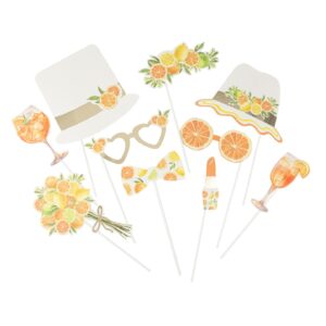Beauty Home Комплект за фотокабина с тема “Fizz Citrus” 10 броя