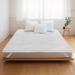 Beauty Home Капитониран-Водоустойчив протектор за матрак Art 4600 Бял