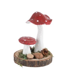 Beauty Home 2 гъби на дървена основа Ø9.5 x 12.5 cm