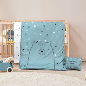 Beauty Home Комплект бебешки чаршафи Bear Art 5185 120x160 С щампа