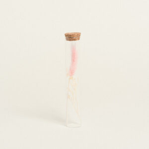 Beauty Home стъклена тръба с клони 3 x 18 cm