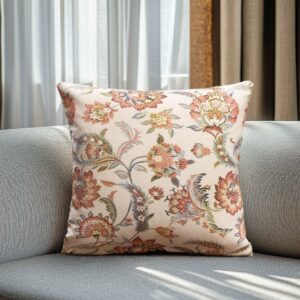 Beauty Home Калъфка за възглавница от плат Индийски цветя