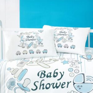 Beauty Home Чифт бебешки калъфки за възглавници Art 5607 35x45 Светлосиньо