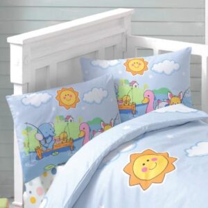 Beauty Home Чифт бебешки калъфки за възглавници Art 5610 35x45 Светлосиньо