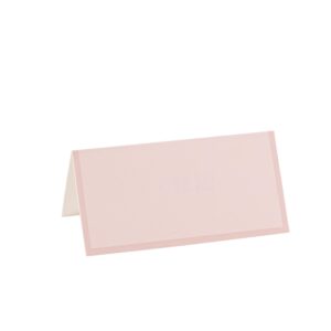 Beauty Home 10 хартиени етикети за място – Розов 8 x 4 cm