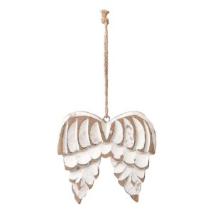 Beauty Home Дървени Ангелски Крила Антик 13 cm