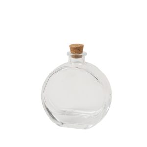 Beauty Home Малка бутилка с коркова тапа Inès 9x10x3,6cm – 100ml