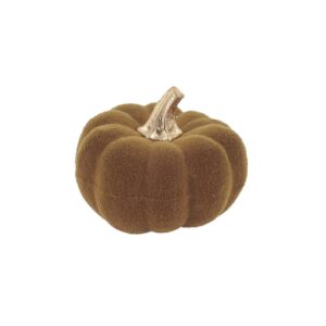 Beauty Home Тиква кадифена Маслено със златно Ø9 x 7 cm
