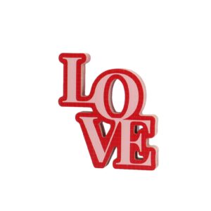 Beauty Home Дървено декоративно Love 11×12,5×1,5 cm