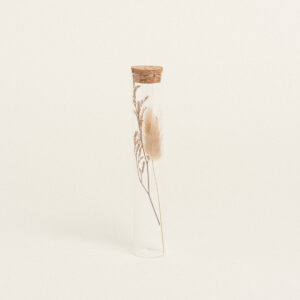 Beauty Home стъклена тръба с клони 3 x 18 cm