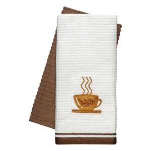 Beauty Home Кухненски кърпи комплект 2 бр. Chocolate Art 8818 40x60 Кафяв