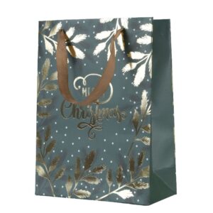 Beauty Home Хартиена Коледна Чанта Merry Christmas 10cm x 26cm x 32cm
