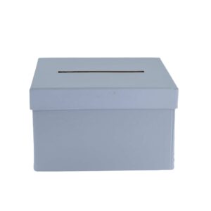Beauty Home Картонена кутия за поздравителни картички – Светлосиньо 19,5x12x19,5cm