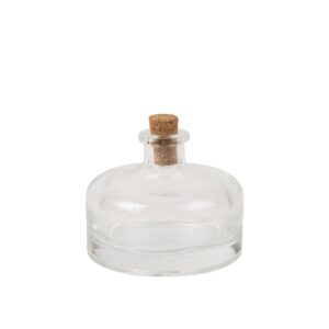 Beauty Home Малка бутилка с коркова тапа Lucas Ø6x5cm – 40ml