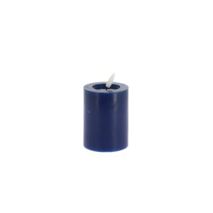 Beauty Home Цилиндрична LED свещ синя Ø7x10cm