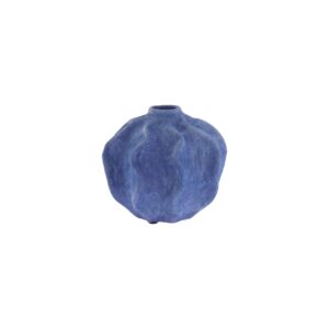 Beauty Home Ваза Керамична Olya – Синя Ø12,5×11,5cm