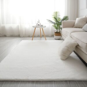 Beauty Home Изтривалка Rabbit Art 9640 80x120 Бяло
