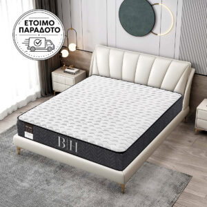 Beauty Home Матрак Relax Единичен 100x200x28 Бял,Антрацит