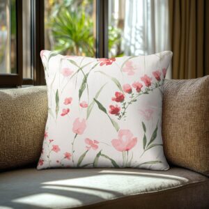 Beauty Home Калъфка за възглавница ЦВЕТЯ ИРИС И ФРЕЗИЯ