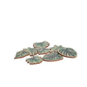 Beauty Home 8 дървени конфети във формата на Coco Palm 2,5-3,5cm