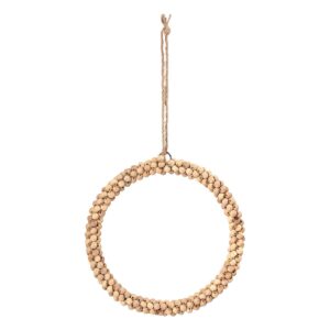 Beauty Home Дървен венец с мъниста 15 cm
